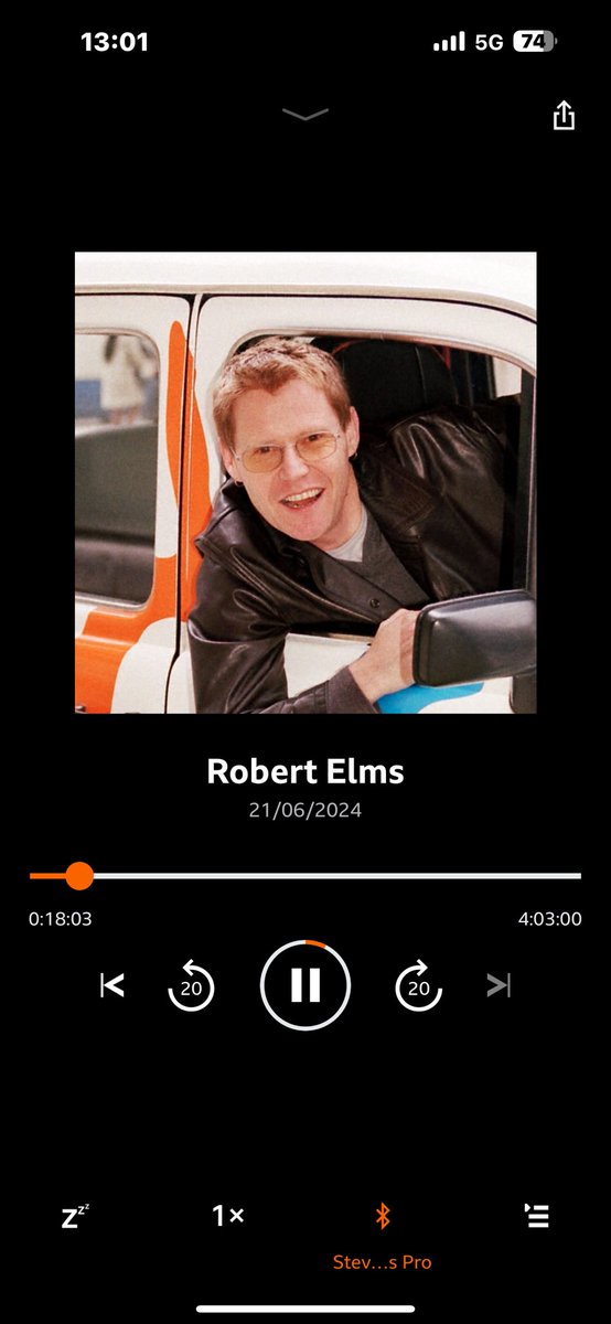 Steve Denyer (@steve_denyer) on Twitter photo Listened regularly over the years to <a href="/robert_elms/">Robert Elms</a> on his BBC Radio London show.
Listening back to his 30th anniversary show right now - it’s an utter joy ❤️ Listened regularly over the years to <a href="/robert_elms/">Robert Elms</a> on his BBC Radio London show.
Listening back to his 30th anniversary show right now - it’s an utter joy ❤️