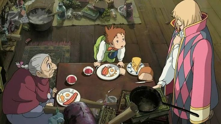 anime_'s tweet image. Howl's Moving Castle (2004).