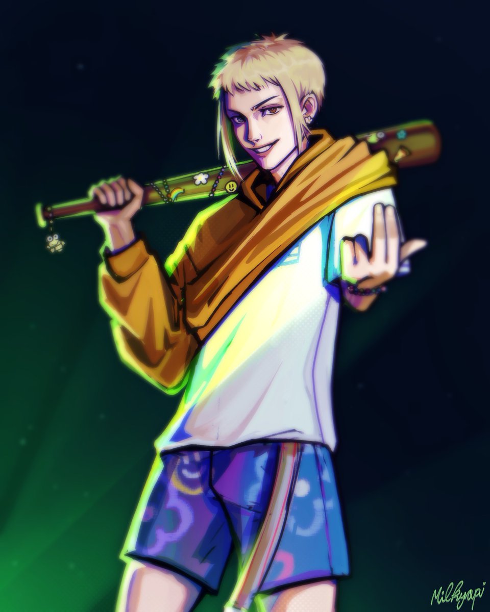 milkyopi's tweet image. can i get a rt of my art as a birthday gift pretty please~ ♡₊˚