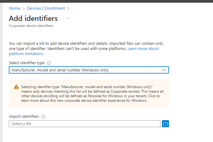 Mister_MDM's tweet photo. Great news for all! The #WindowsAutopilot Device Preparation Corporate Identifier is back! 🎉 Now you can streamline your  process and ensure enrollment isn't blocked due to personal platform restrictions that you had in place. 🚀👩‍💻👨‍💻

#intune #Msintune

https://t.co/Slv56u8KvV https://t.co/oMrVjUMgdN