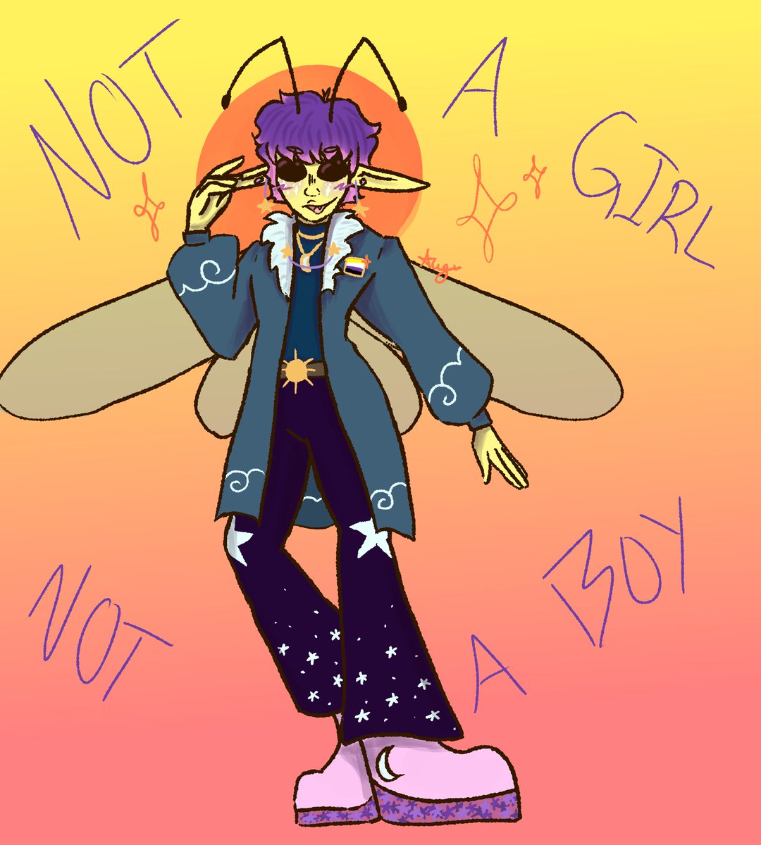 whimsical_bee's tweet photo. ✨️No matter how I am percieved by others, I know who I am✨️ Happy Pride! https://t.co/QbfyZOztzc