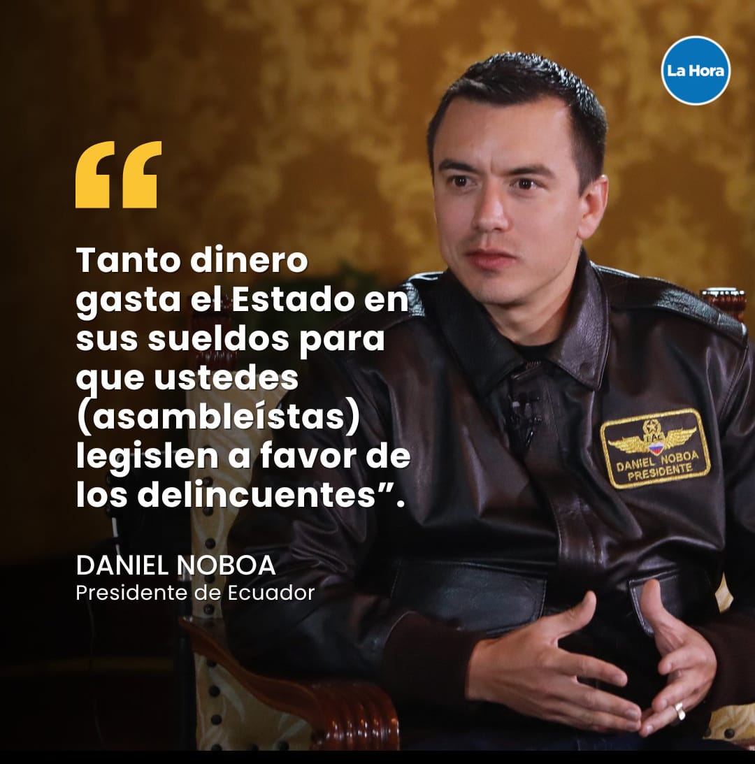 patynunezCh's tweet photo. ยฟY lo dice con tanto "DESCARO"?
- $93M (millones) DEBE Grupo Noboa al SRI.
- $154M "GANAN" en contratos Familiares del presidente.
- $5M campaรฑa Tik Tok.
- $62M Consulta INรTIL.
ยกPor cierto, FITO "escapรณ" en su gobierno!
#Noboa. /. #ElDESCARO https://t.co/eJXkPkXpYI