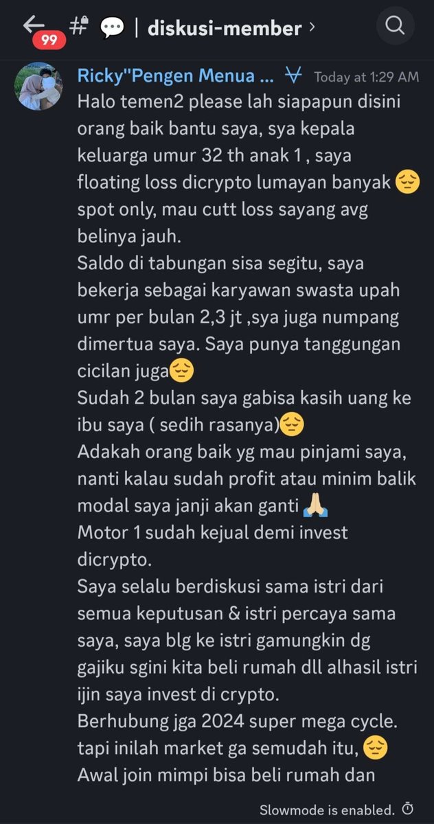 PejuangCryptoID's tweet image. Gilak, brani banget gaji UMR 2.3 juta masuk kelas kripto 17 jutaan.