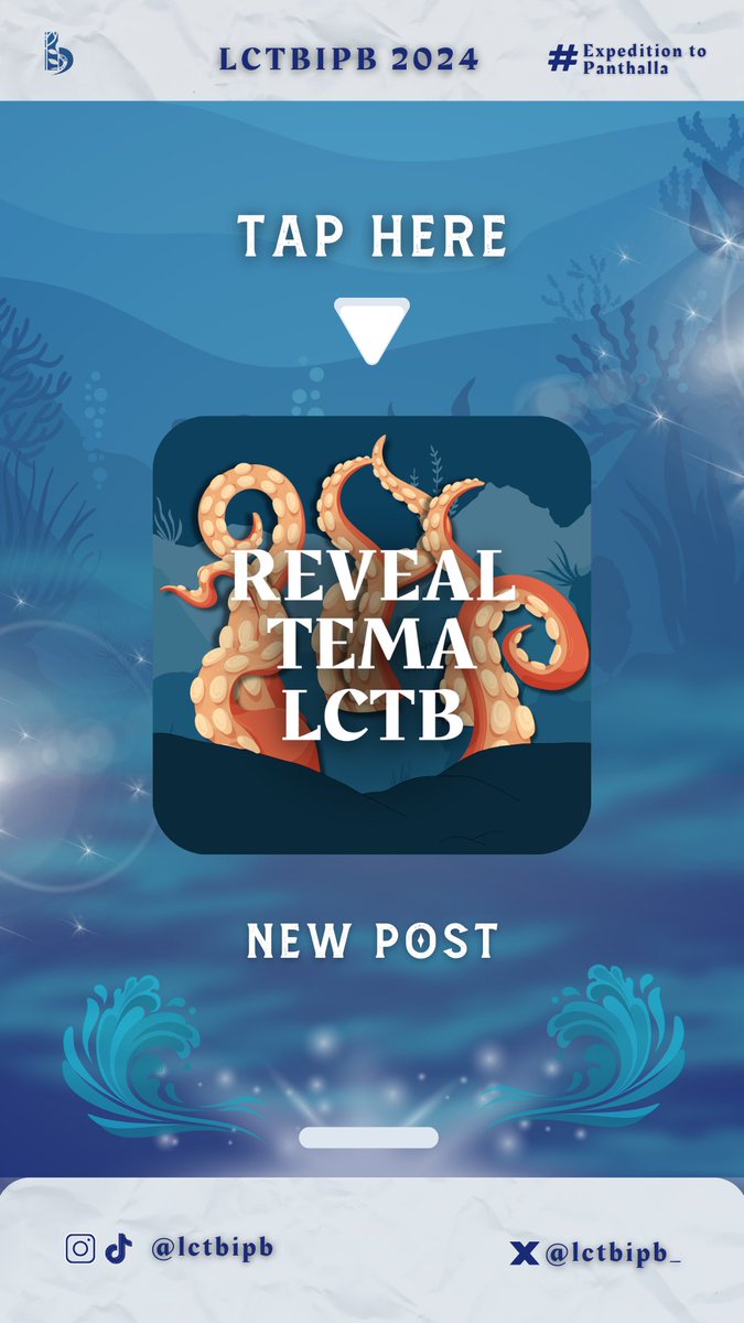 lctbipb_'s tweet photo. Halo, Panthalian!
yang ditunggu tunggu akhirnya tiba juga nihh 🤩🤩🤩
yuk, segera cek postingan reveal tema besar LCTB IPB 2024 di instagram LCTB IPB tentu nyaaa‼️‼️‼️🕺🕺🕺🕺
like and leave a comment on the link down bellow 🔥🔥🔥

https://t.co/WAdpKxQRB6 https://t.co/ebe67ppzO2