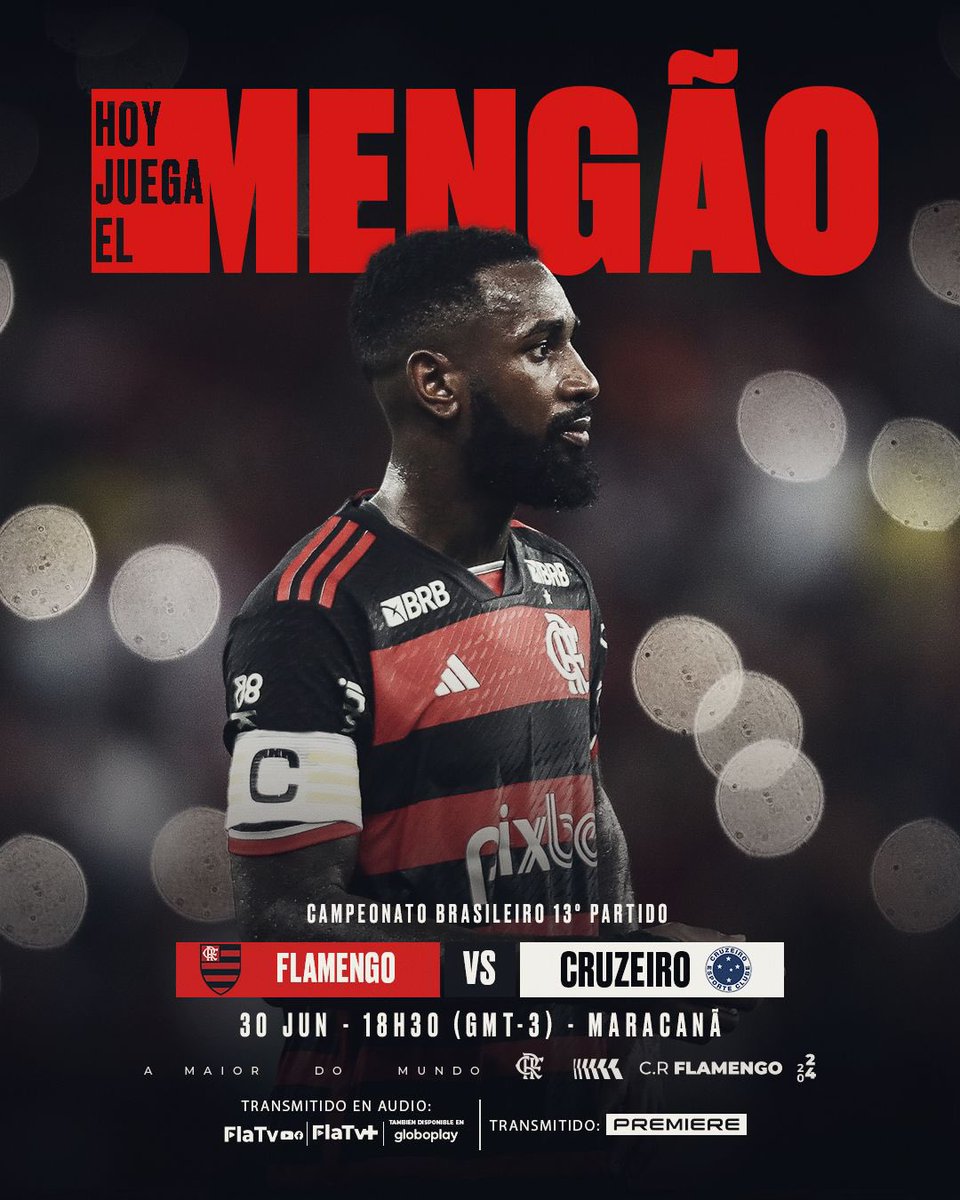 Flamengo_es's tweet photo. ❤️🖤DÍA DE MARACANÃ❤️🖤
#FLAxCRU https://t.co/ATO9P3s32p