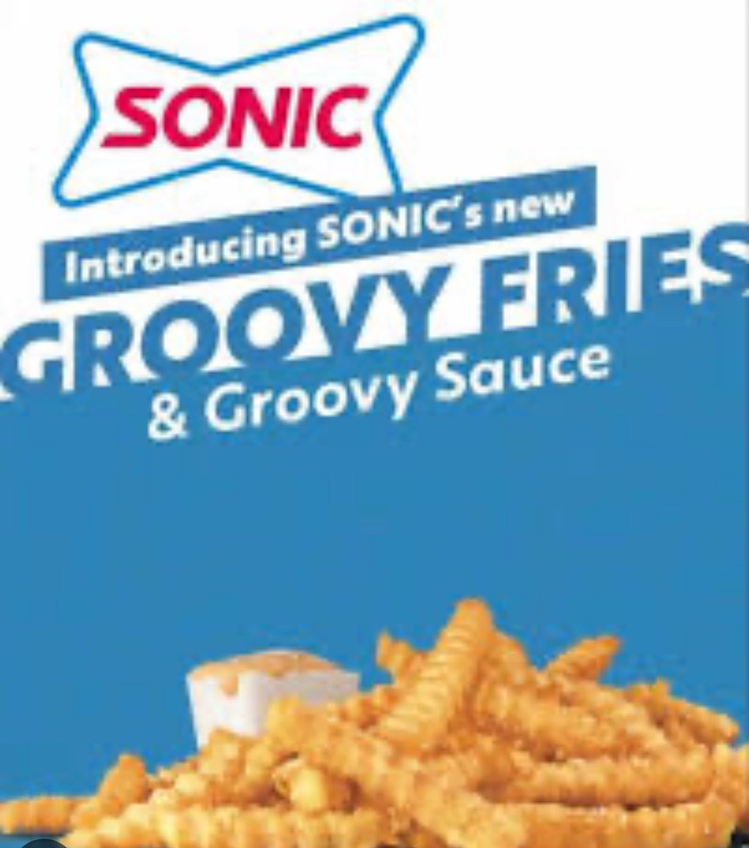 Dear <a href="/sonicdrivein/">Sonic Drive-In</a> ,

It’s not a “groovy fry”…it’s a crinkle cut and not what I want 😭