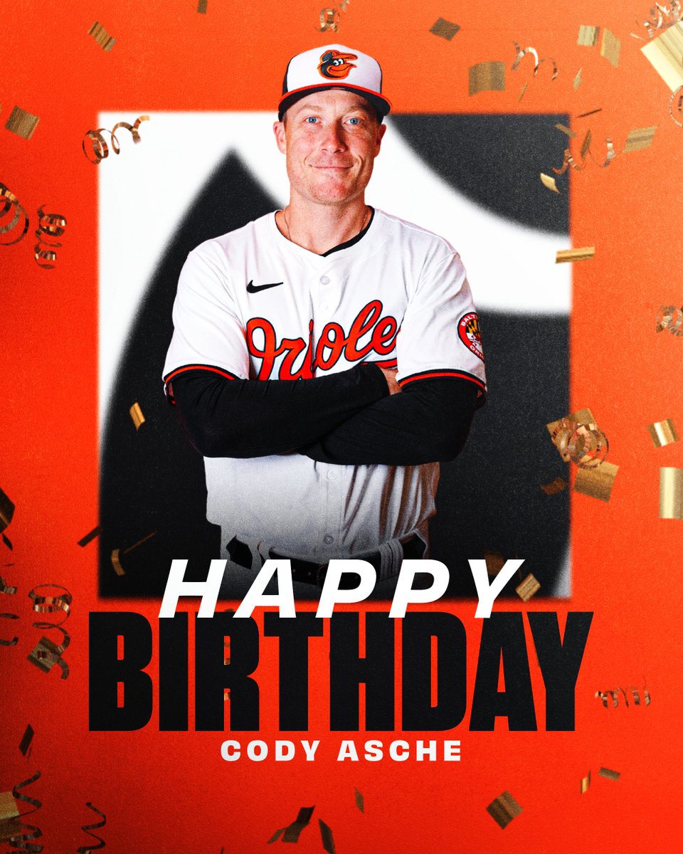 Happy birthday to our Offensive Strategy Coach, Cody Asche 🥳