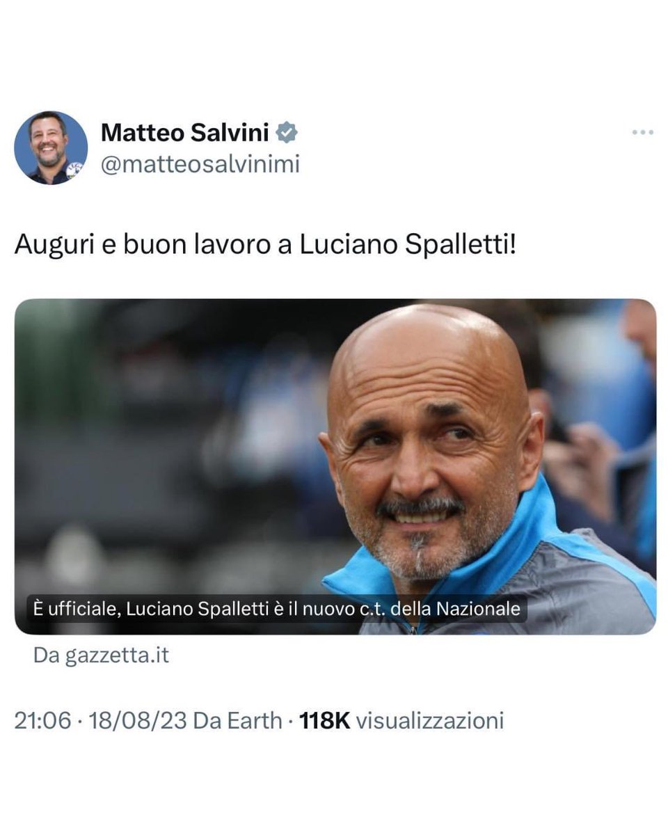 MarcoFantozzi8's tweet image. #SpallettiOut #Salvini
Era già tutto scritto 🤷