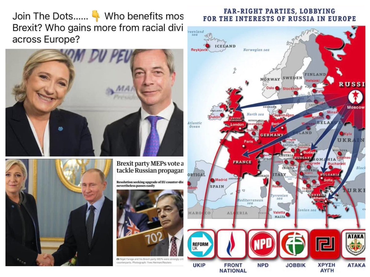 KevinAMcDonald7's tweet photo. @clarenafo @colone1flanders It’s no coincidence that the #fascistfilth like farige, offer the only possible ‘ solution ‘ misleading the gullible &amp; taking £25 from them for their #ReformPonziScheme

Professor Snyder nails it here, the nexus between Putin &amp; the migrant crisis he created must be shown ! https://t.co/unHsGW8blC