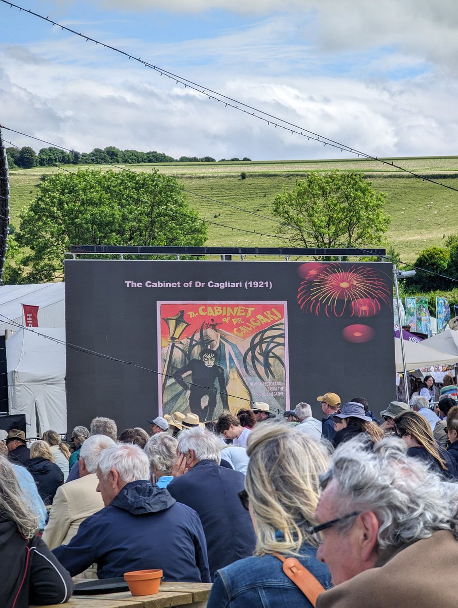 ChalkeFestival's tweet photo. Frank McDonough and Paul McGann discuss Weimar culture. They spoke about artists such as George Grosz and Otto Dix, the film of The Cabinet of Dr Cagilari, and the director Fritz Lang.
#chalke2024 #historylover #liveinhistory https://t.co/LtcwIBd2Je