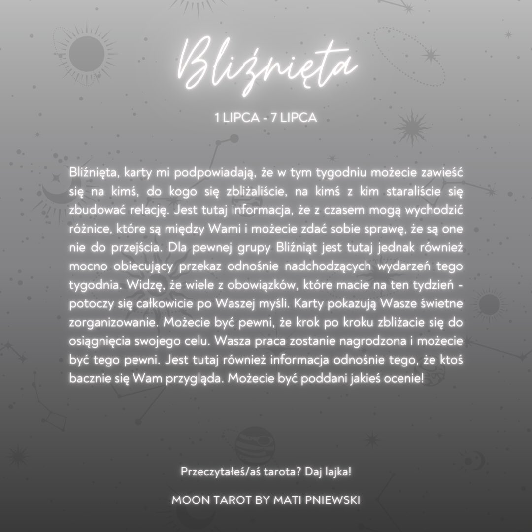 matipniewski's tweet photo. ♊️ BLIŹNIĘTA https://t.co/oTB4xHc2Ws