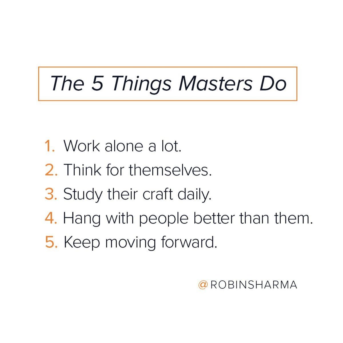 RobinSharma's tweet photo. Type “YES” if you commit to these. ​🔥​ And tag a friend so we all rise.

​​Love,
​​Robin

​​#leadership #productivity #eliteperformance #personalmastery #soulfulness #health #wealth https://t.co/ppEi895mg8