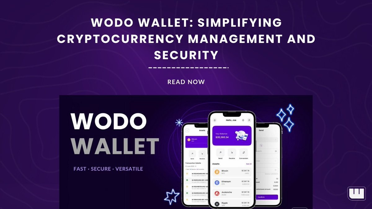 wodoio's tweet photo. 🔐 Navigating the Wodo Wallet: Fast, Secure, Versatile!

Learn about Wodo Wallet's user-friendly interface, security measures and versatile functionalities ⤵️

https://t.co/p1VNm7aELA

#WodoNetwork #SundayRead  #WodoWallet #CryptoNews
#Cryptocurrency https://t.co/7brSkyr3HV