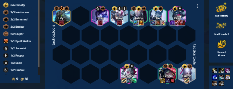 TFT Composition Guide: Ghostly Senna/Shenna (a thread)