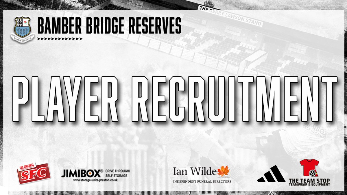 📣PLAYER RECRUITMENT

Following a fantastic first response to the recruitment for our new reserves team, the club are now inviting further players down for pre-season.

Register your interest here: ➡️pdsyqxzc.forms.app/bbfc-reserves-… #UpTheBrig