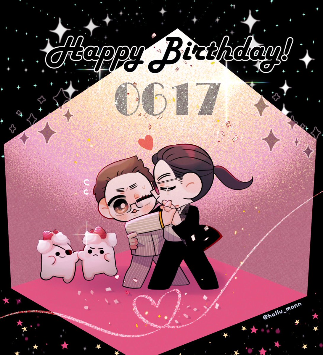 Hallu_Monn's tweet photo. 今年の🐍🐉誕生日絵 https://t.co/KTEAHeGr8o