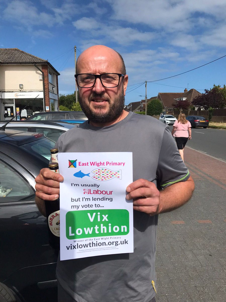 Ewightprimary's tweet photo. Another amazing day in SANDOWN, RYDE and VENTNOR!
Lots of enthusiasm and good conversations, and every conversation is going to count between now and Thursday.
Please help us spread the word and spread it some more. Thank you everyone! https://t.co/PknDs9oAGt