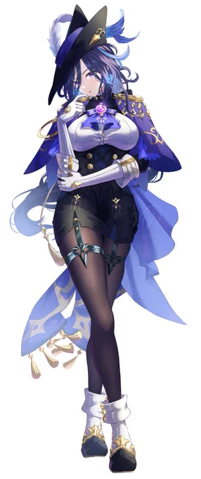 クロリンデ(縦長全身Ver)#GenshinImpact #Clorinde 