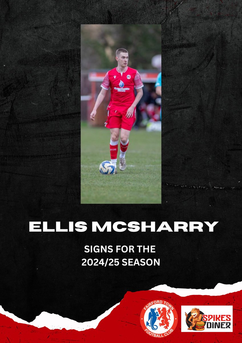 𝐄𝐥𝐥𝐢𝐬 𝐌𝐜𝐒𝐡𝐚𝐫𝐫𝐲 𝐢𝐬 𝐛𝐚𝐜𝐤 ✍🏼

Another player who’s signed on for 2024/25 season after a superb debut season with us is Ellis McSharry. Great to have you with us again Ellis! 

🔴⚪️