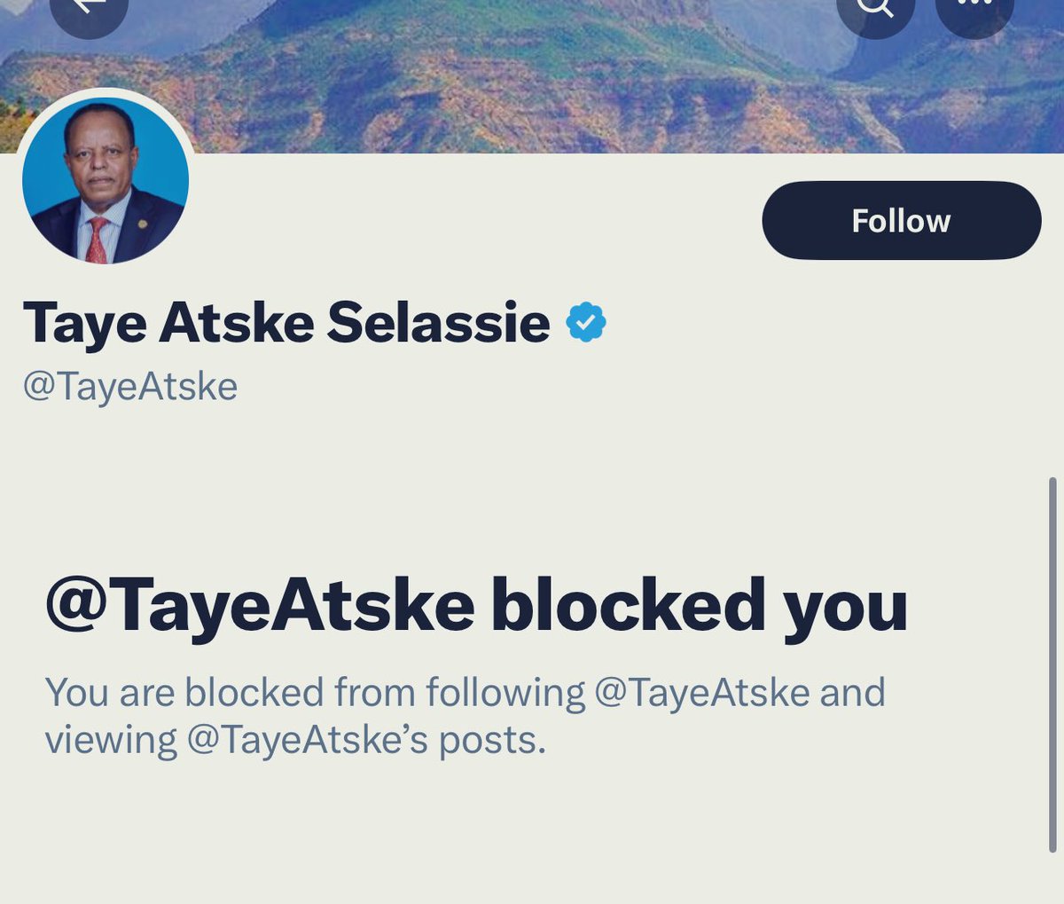 Dear Ambassador Taye,

I understand that tomorrow you will meet your Somali counterpart — Foreign Minister Ambassador Fiqi. He was part of the team that chased away the TPLF from Somalia in 2006-2009, as was I.

I know him well. Minister Fiqi cannot stand any disrespect towards