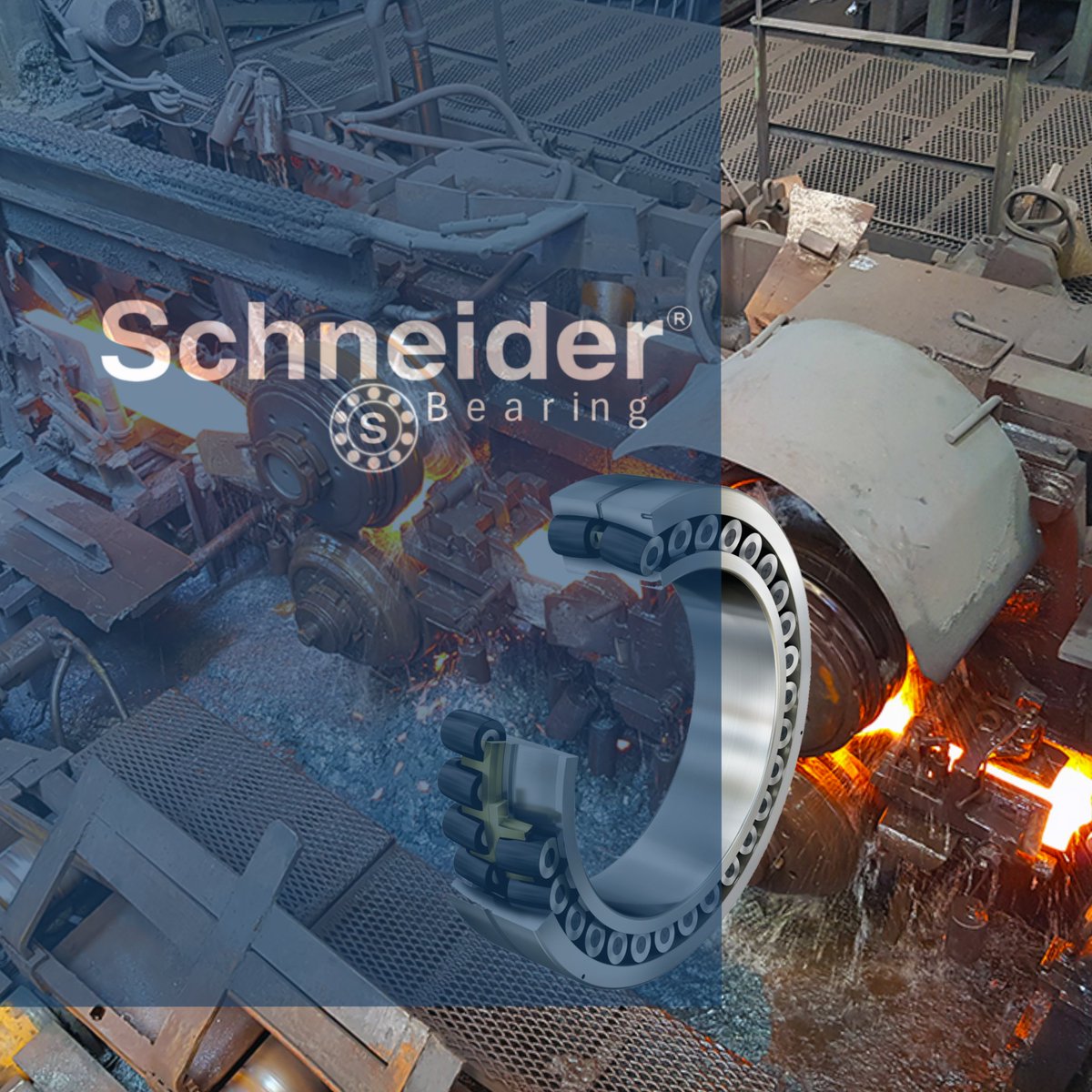 #demirçelik #hadde #haddehane #maden #schneider #schneiderrulman #schneiderbearing #schneider #rulman #bearing