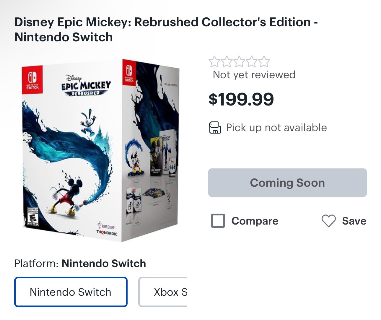 Jakeneutron on X: “Did the collectors edition for Epic Mickey 