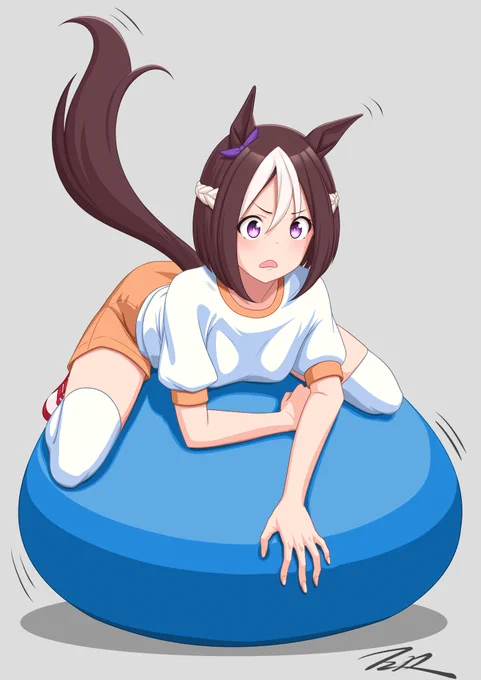 今月最後は新シナリオでほぼ食べる専門のスぺちゃん#ウマ娘 