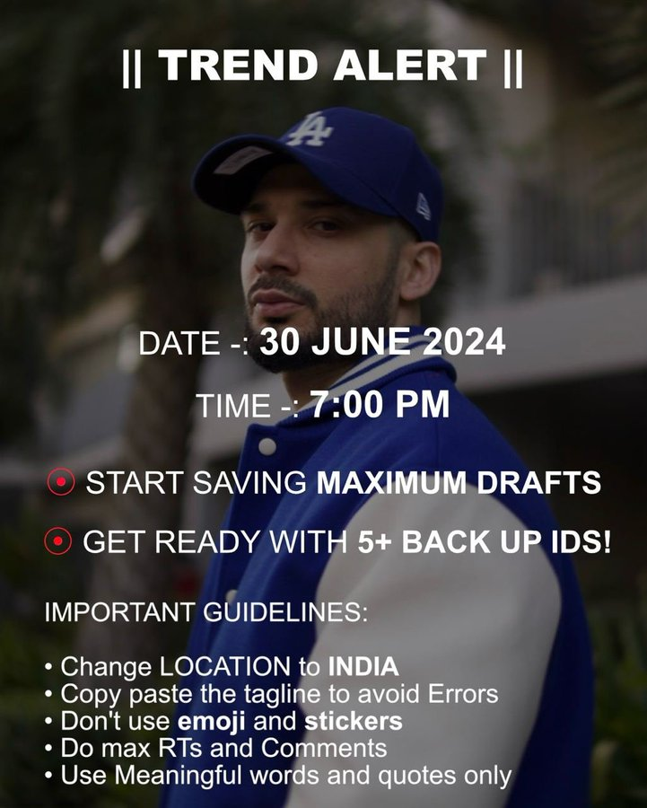 vedangbkl's tweet photo. 🚨✤TAGLINE &amp; RULES REVEALED✤🚨

The tagline is " HAPPY RETIREMENT KRSNA "

(Reckon that its "KRSNA" not "KR$NA")

RT and comment as much as possible. Read and follow the rules please. Trend starts at 7:00 PM. Let's get it done! https://t.co/kJiyI8VGVR