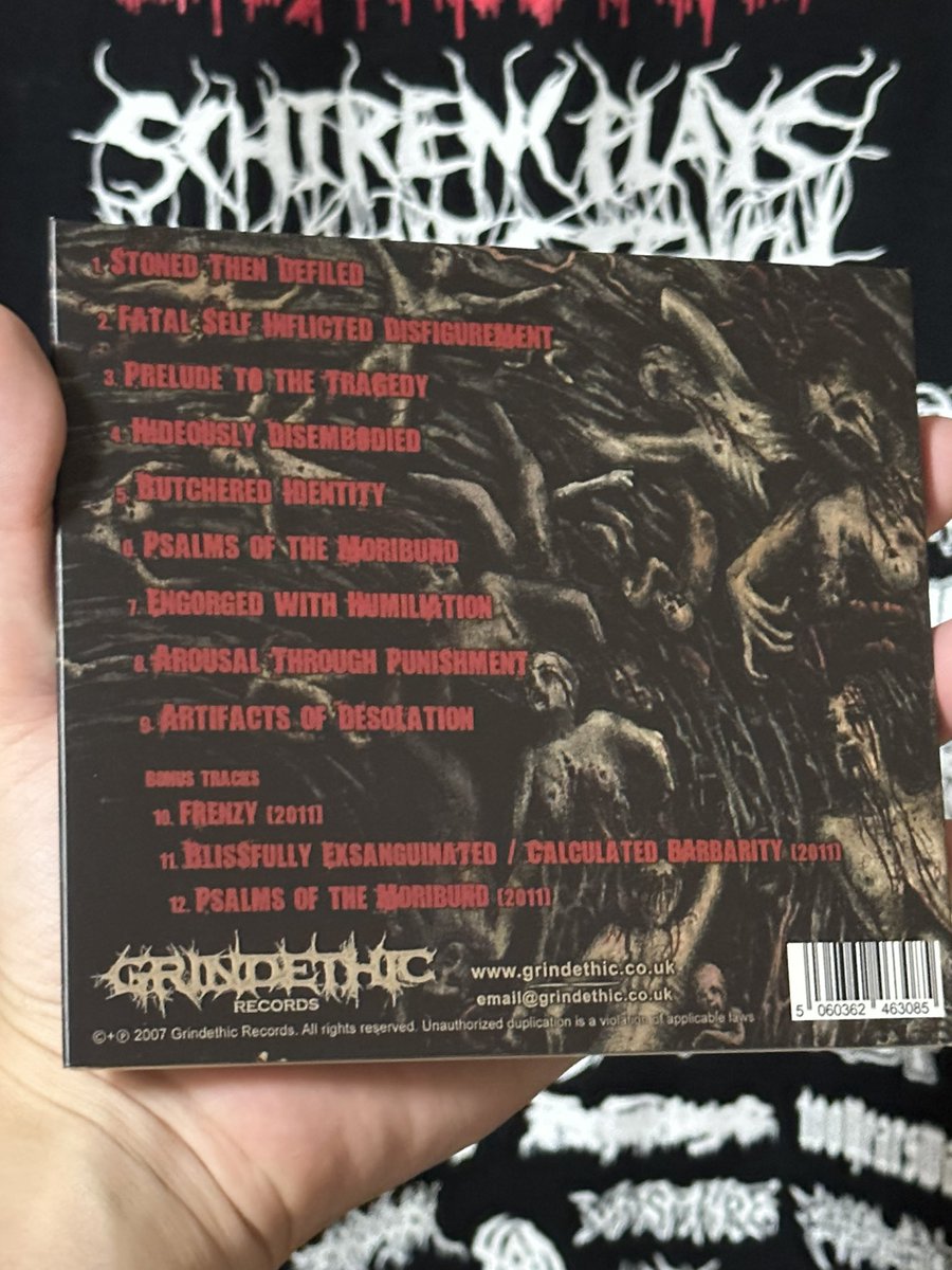 shishineko44225's tweet image. #Nowplaying
#DEFEATEDSANITY🇩🇪
#PSALMSOFTHEMORIBUND
#TECHNICALBRUTALDEATHMETAL