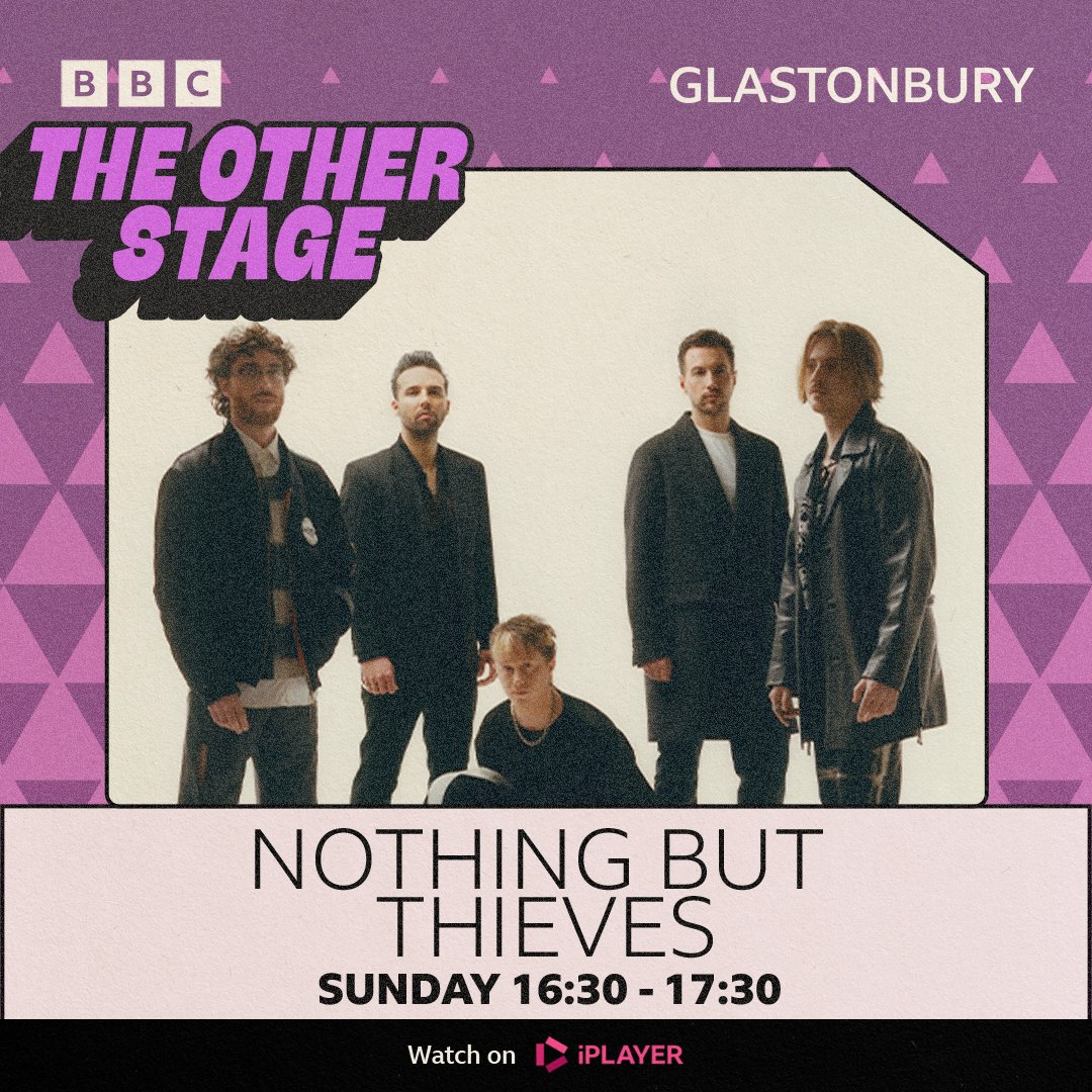 NBThieves's tweet photo. :: Not at @glastonbury? No problem. Watch our set starting at 4.30pm BST from the comfort of your couch via @bbciplayer :: https://t.co/dDoNF0n57U