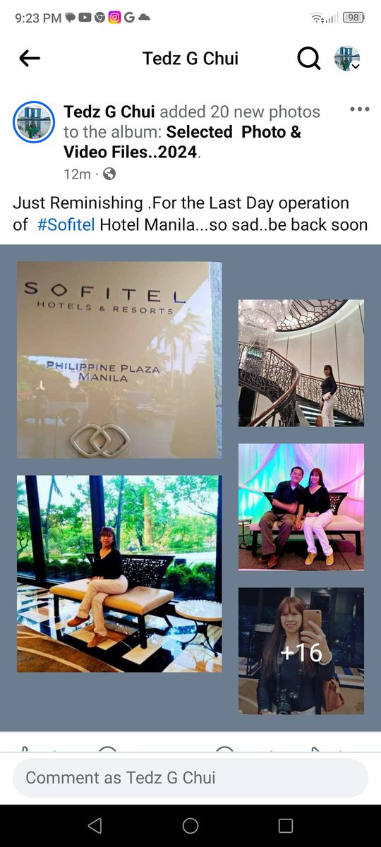febe_tio's tweet photo. Way back @SofitelManila https://t.co/rOXucUyk8v