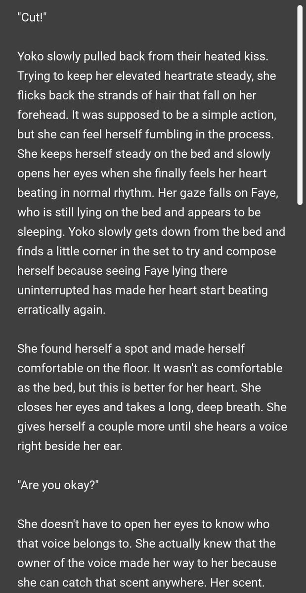 fyfayeyoko's tweet photo. This has been sitting on my mind long enough that it's starting to drive me insane. Putting this down in writing to help me move forward.

#FayeYoko 
#FayePeraya 
#YokoApasra https://t.co/PmJxe8j2cw