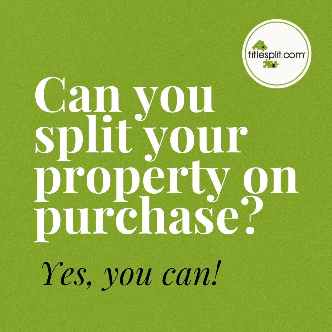 titlesplit's tweet photo. Don't believe the naysayers—splitting property on purchase is not only possible, it's our specialty! Discover how our proven Title Splitting methods can boost your capital and cashflow. https://t.co/WaqVFl5ukK

 #RealEstateSuccess #InvestmentTips #Property #PropertyTraining https://t.co/r6NCGlUZpd