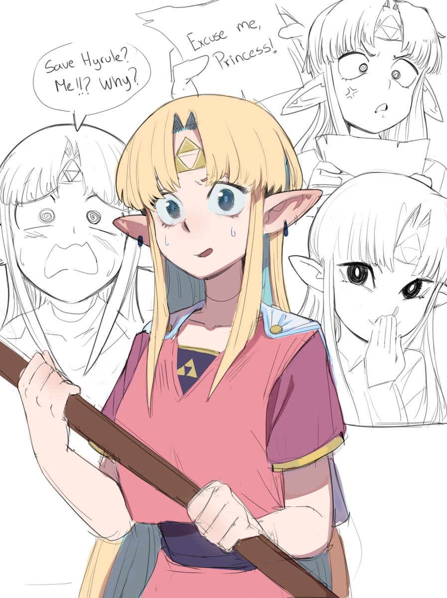 sho_n_d's tweet photo. zelda https://t.co/7tmrRpzVa3