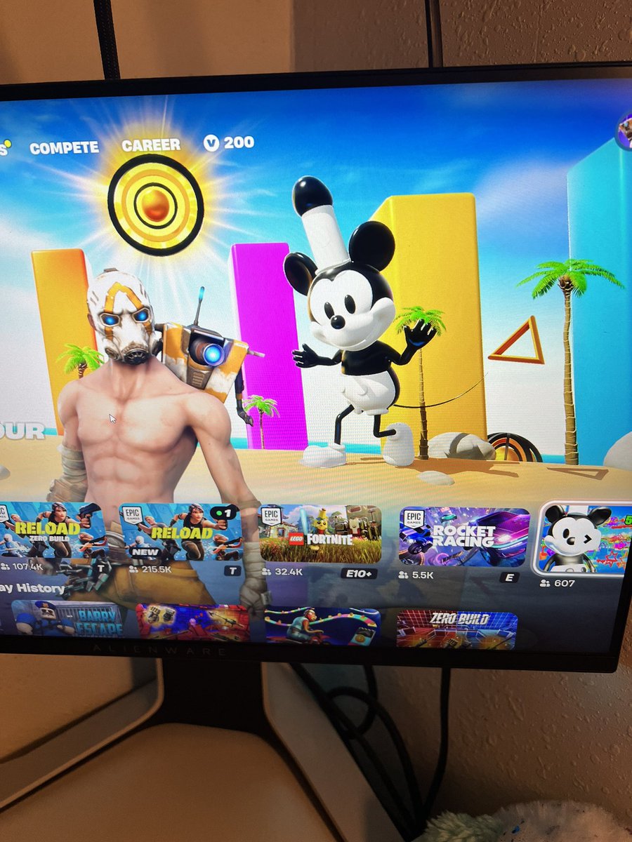What is go on here with Mickey’s hat <a href="/FortniteGame/">FortniteGame</a>