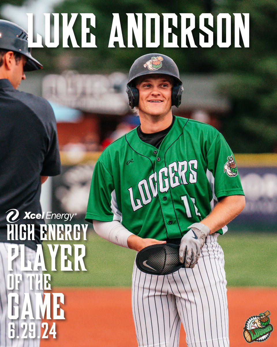 Last night’s <a href="/xcelenergy/">Xcel Energy</a> High Energy Player of the Game: <a href="/11LukeAnderson/">Luke Anderson</a>⚡️

2-5, 2 RBI