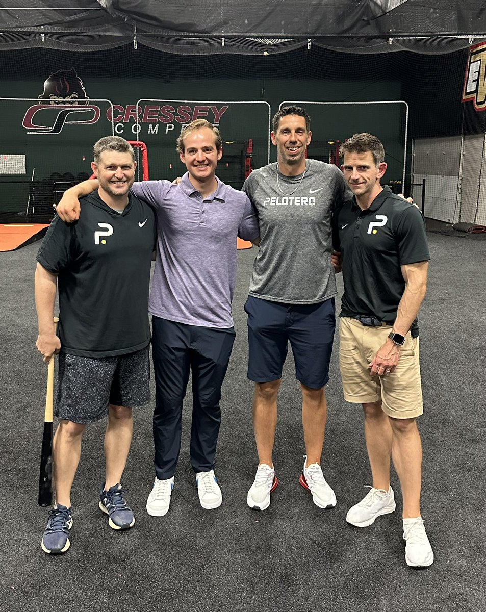 Big things coming in the near future from this crew <a href="/PeloteroApp/">Pelotero</a>. Thanks for hosting us <a href="/EVOBaseballMA/">EVO Academy</a>