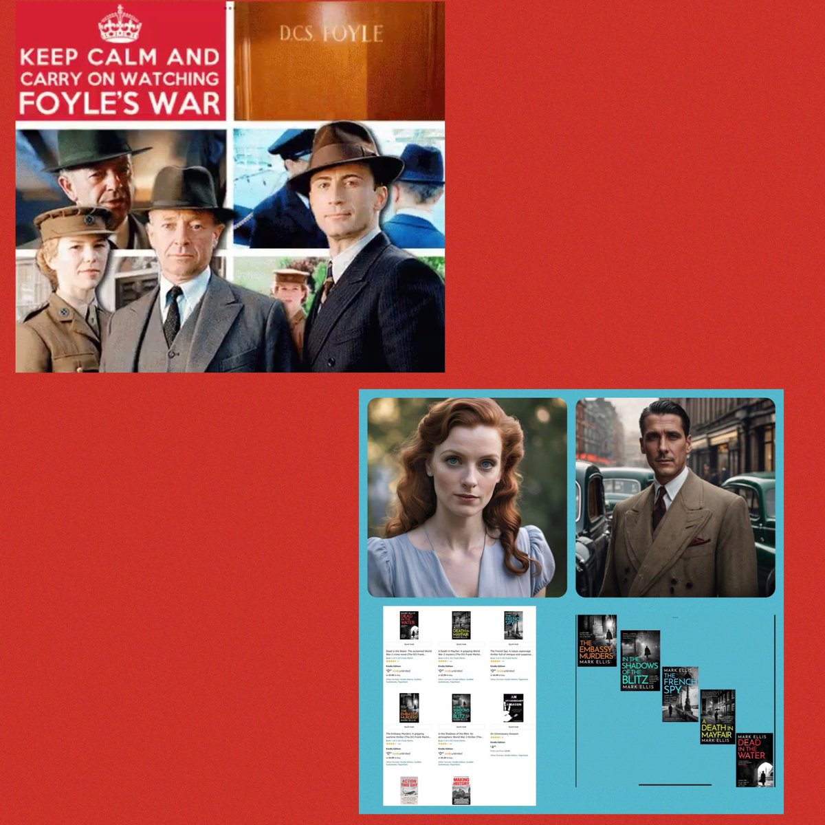 #WW2 crime. #ChristopherFoyle or #FrankMerlin? Take your pick.