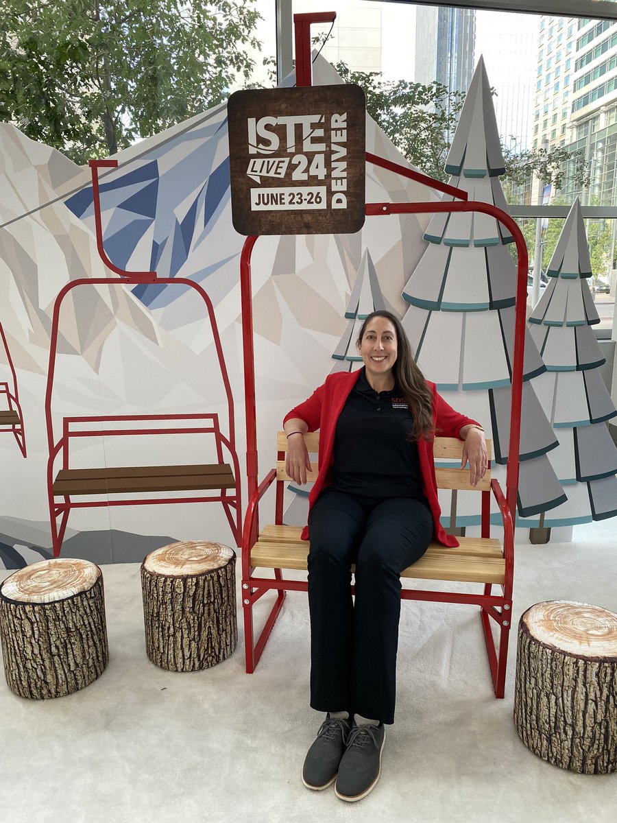 CiciEdTech's tweet photo. I had a great time at #IsteLive, catching up with EdTech friends, presenting, checking out each row of the expo hall, and sightseeing in beautiful Colorado. https://t.co/DZi9oIiFmM