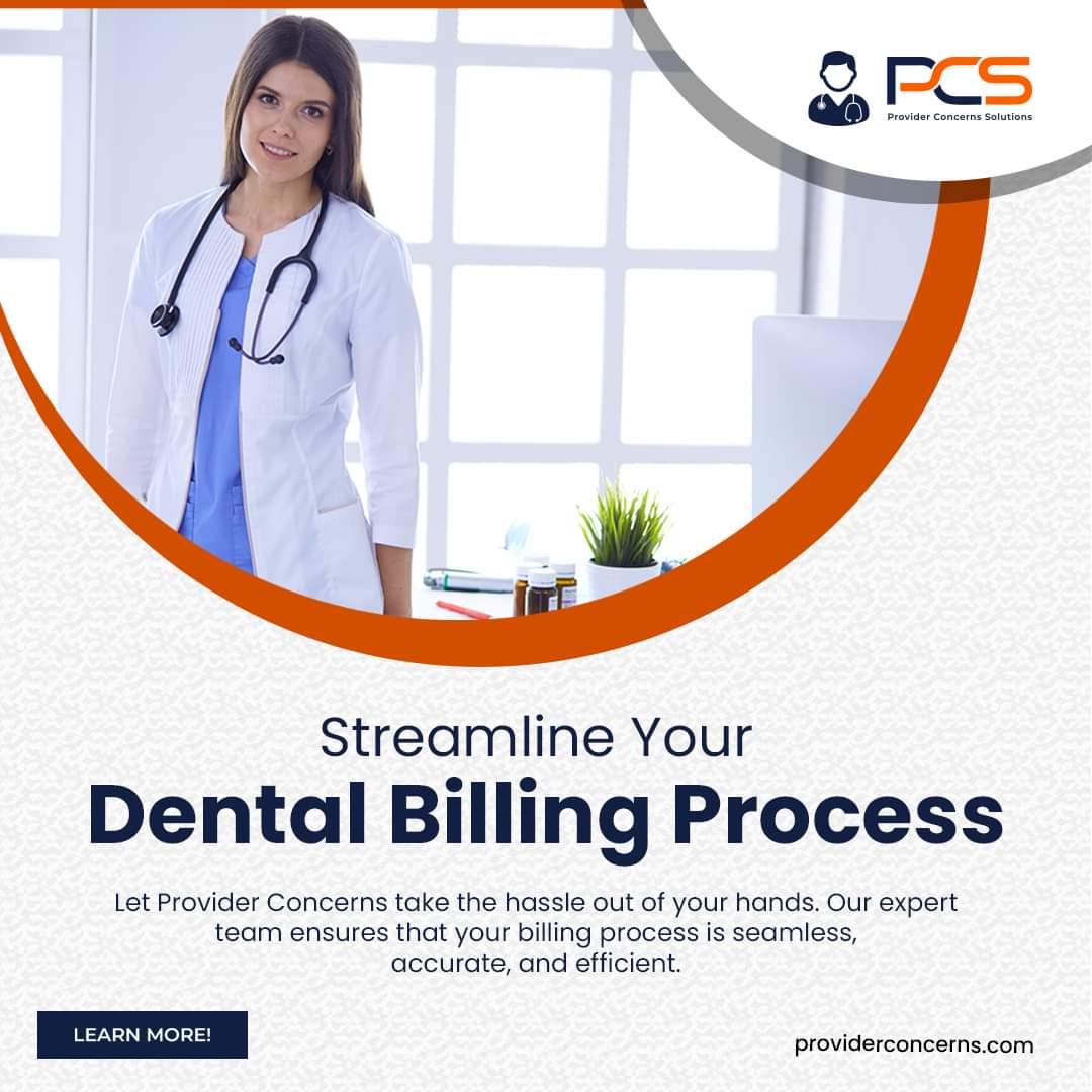 ProviderConSol's tweet image. Simplify Your Dental Billing Process with Provider Concerns 

Visit us at providerconcerns.cm 

#DentalBilling #MedicalBilling #ProviderConcerns #DentalClinic #BillingServices #HealthcareBilling #PatientSatisfaction #AccurateClaims #FastReimbursements #DentalCare