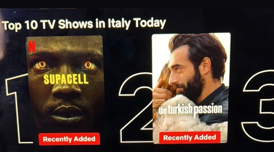 FrizbiTv's tweet photo. #LaPasiònTurca dizisi Netflix'te Türkiye'de 1., İspanya'da, İtalya'da,Yunanistan'da ve Mexico'da 2. sırada. Ülkemizi global platformda temsil eden  #İlkerKaleli, #BurakHakkı ve #ZeynepTuğçeBayat ile gurur duyduk, tebrikler! 👏🏻 https://t.co/Q6H6htisOA