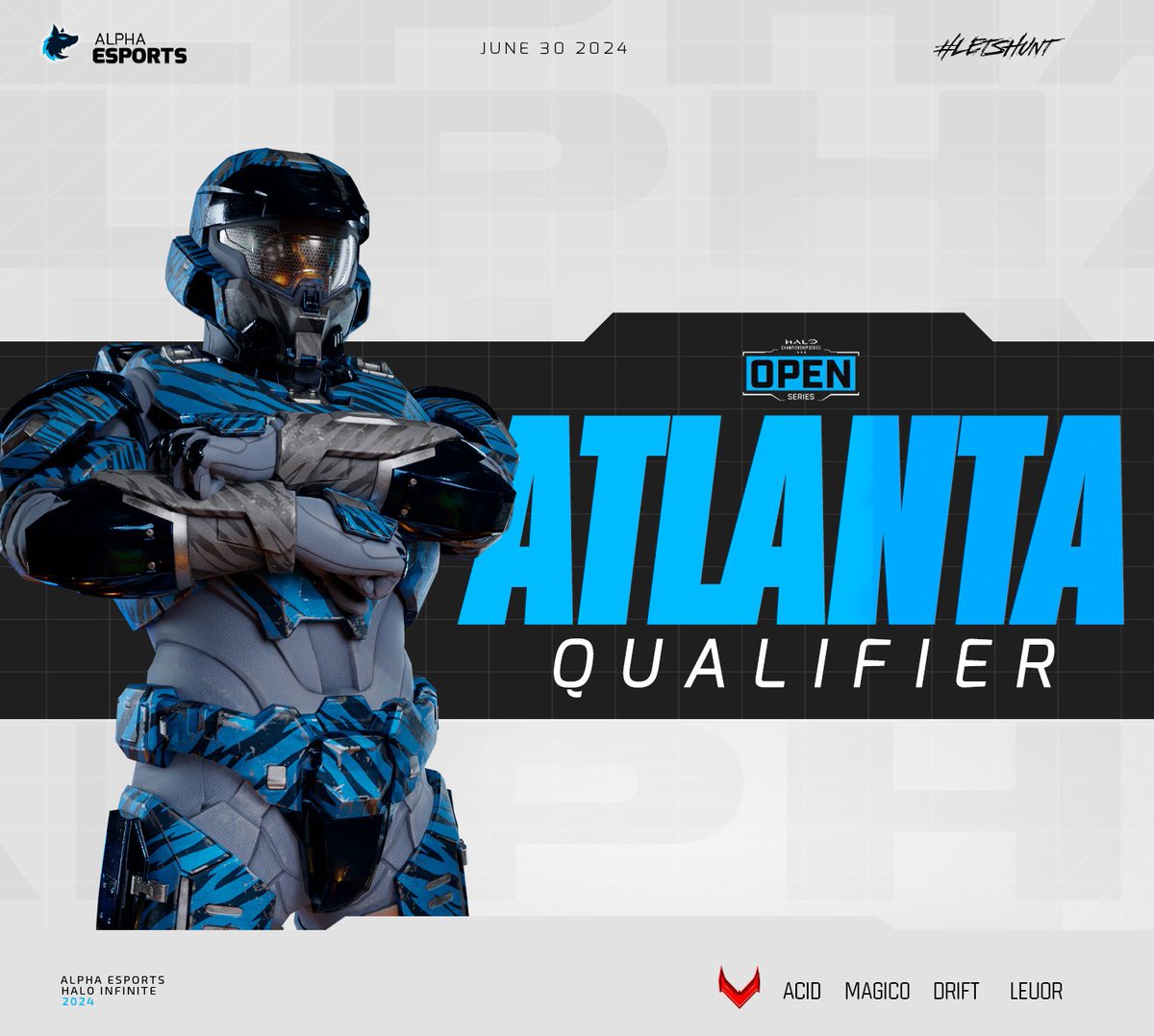 Alpha_gg_'s tweet photo. It’s Time, #LetsHunt 🐺 

@HCS MX ATLANTA QUALIFIER!!

🐺 @sTwDrift 
🐺 @leuorg 
🐺 @Mqgico 
🐺  @acidxfps

Coach 🤓 @NuggettSSJ 

LIVE NOW: 
📺 https://t.co/z0WXAjTClr

FINALS:
📺https://t.co/Lnvo1PW0tU

#hcs #AlphaOnTop #AlwaysTheAlpha https://t.co/PtU7jfev5o
