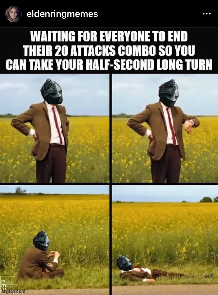 Elden Ring is a turned based RPG