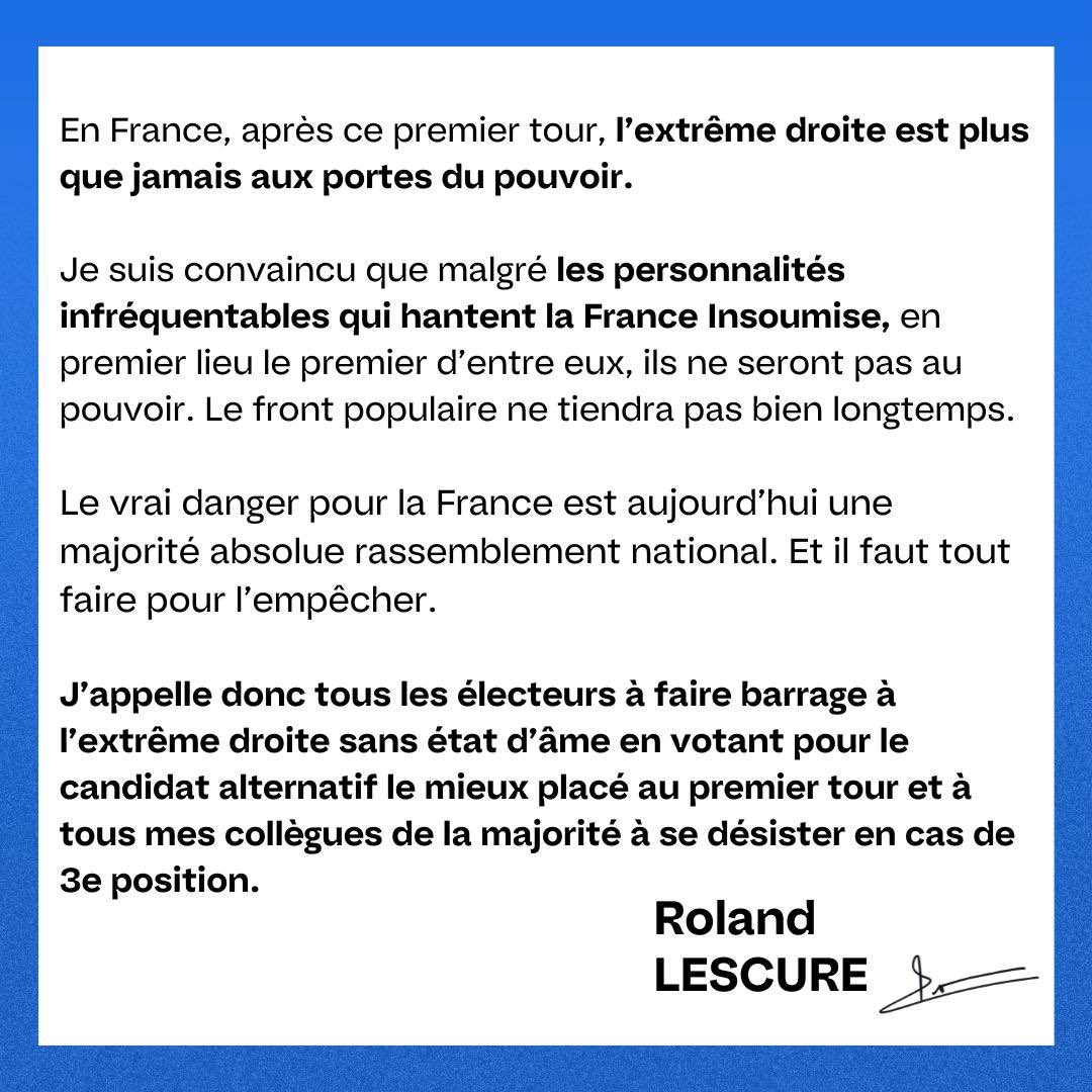 Roland Lescure (@rolandlescure) on Twitter photo  Roland Lescure (@rolandlescure) on Twitter photo