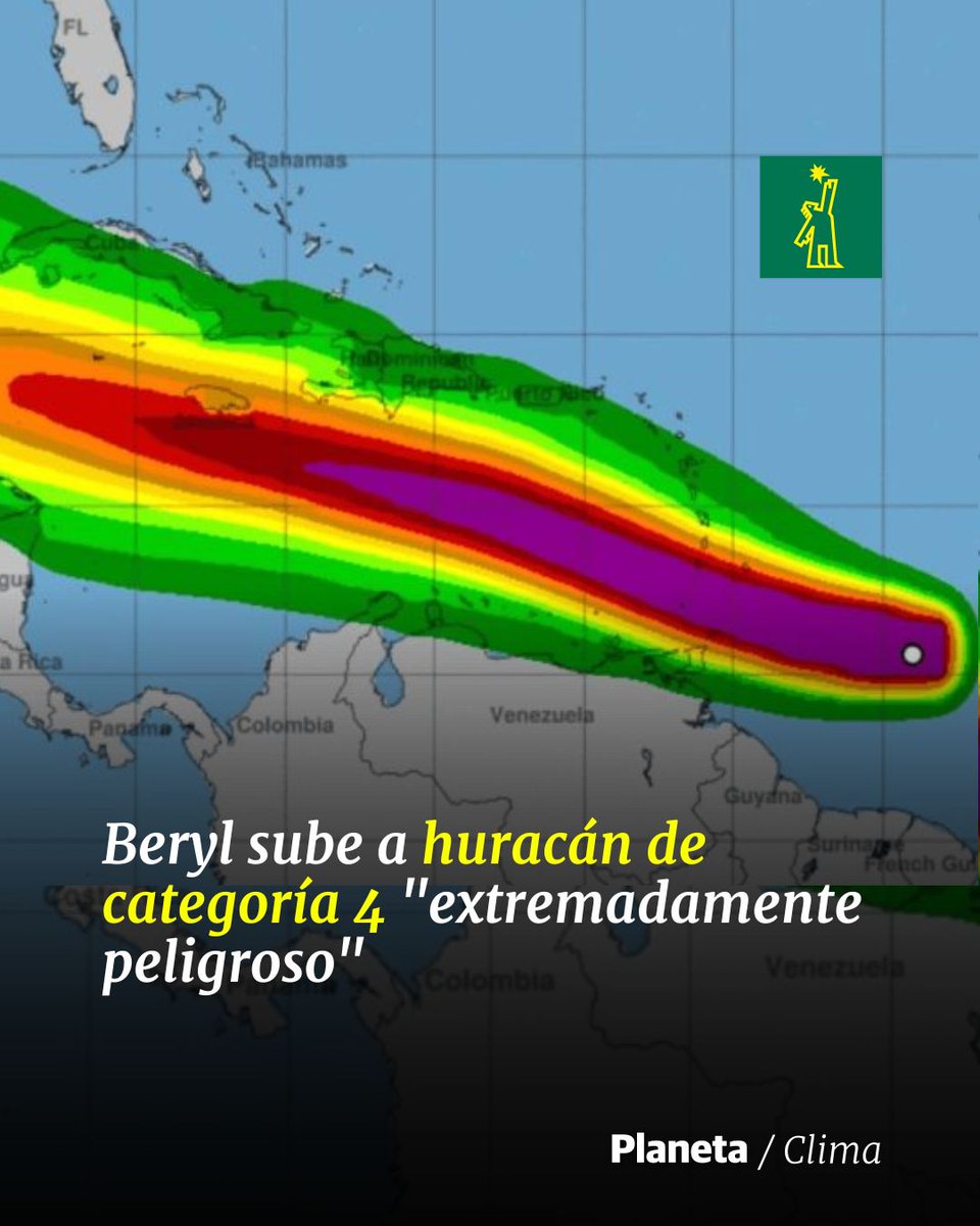 DiarioLibre's tweet image. 🌧|#ClimaDL| Onamet advierte sobre condiciones extremas por huracán Beryl

🔗ow.ly/opVA50SssoO

#DiarioLibre #Onamet #Meteorología #HuracánBeryl