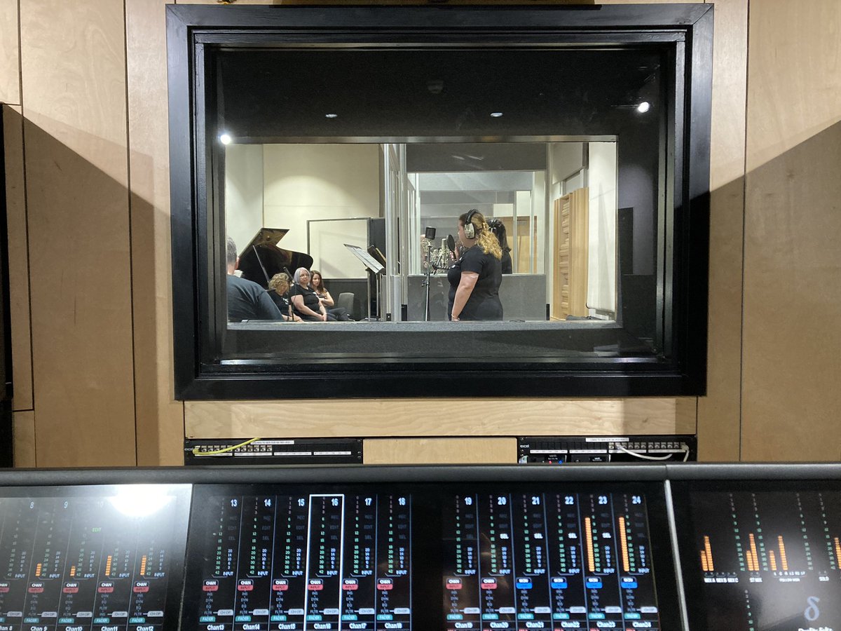 RBCLearning's tweet image. Today we welcomed the lovely @souldasseen community choir to the @BirmCons studios to record their vocals for our forthcoming charity single #home