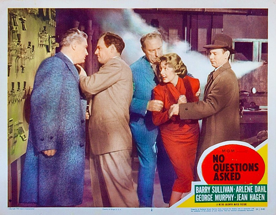 NoirAlleyAtNoon's tweet image. 10 minutes until NO QUESTIONS ASKED (1951). Noon PT start time for NoirAlley intro.
Film starts 5 minutes and 30 seconds later.
#DarknessAtNoon #NoQuestionsAsked #NoirAlley