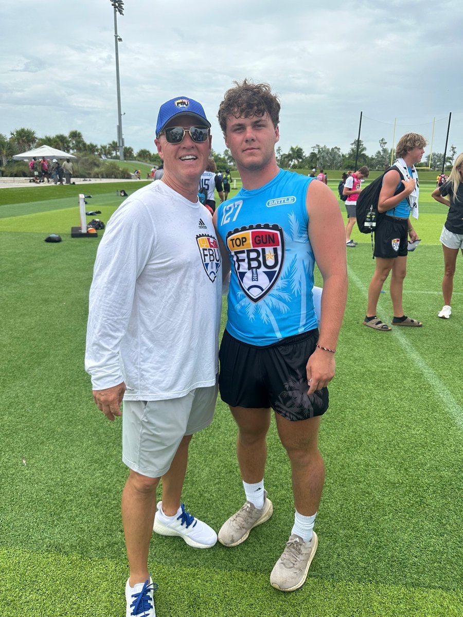 jackdebutts_34's tweet photo. Thank you to @FBUcamp for a great FBU Top Gun camp! Loved competing against players like @kaden_carter5, being coached by RB Coach Jamelle Eugene and talking with @RustyMansell_ @ErikRichardsUSA @CoachDollar21 Thanks also @247recruiting @ESPN300News @On3Recruits @CoachWild15 @Wildcatfbatl @RecruitGeorgia