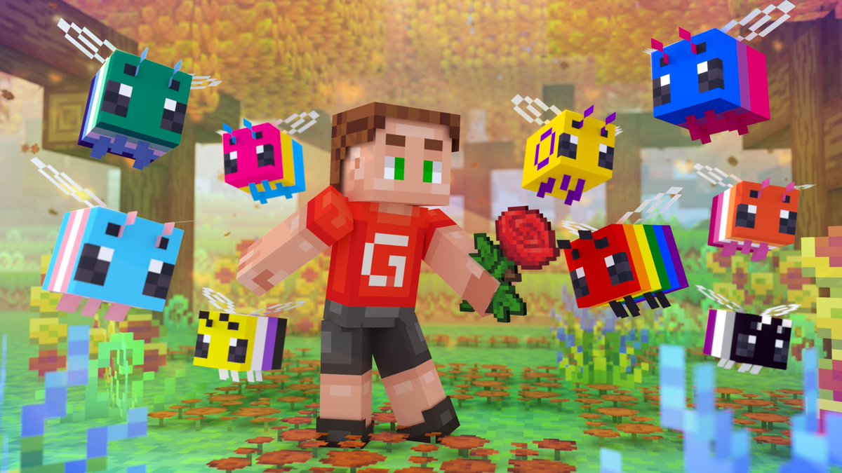 This month and every month, we celebrate love and diversity by bringing our authentic selves to our work and our games. Happy Pride Month! 🌈🐝