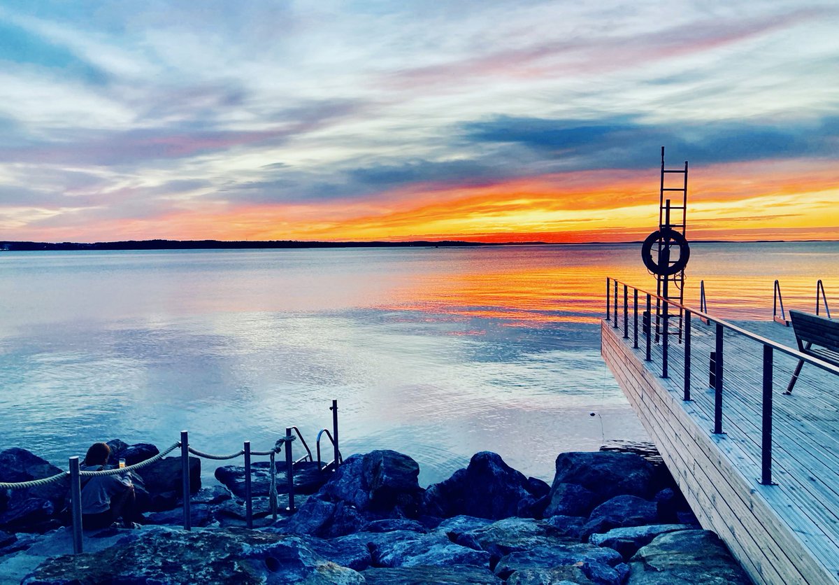I don’t wish to boast: but summer evenings in Finland look something like this